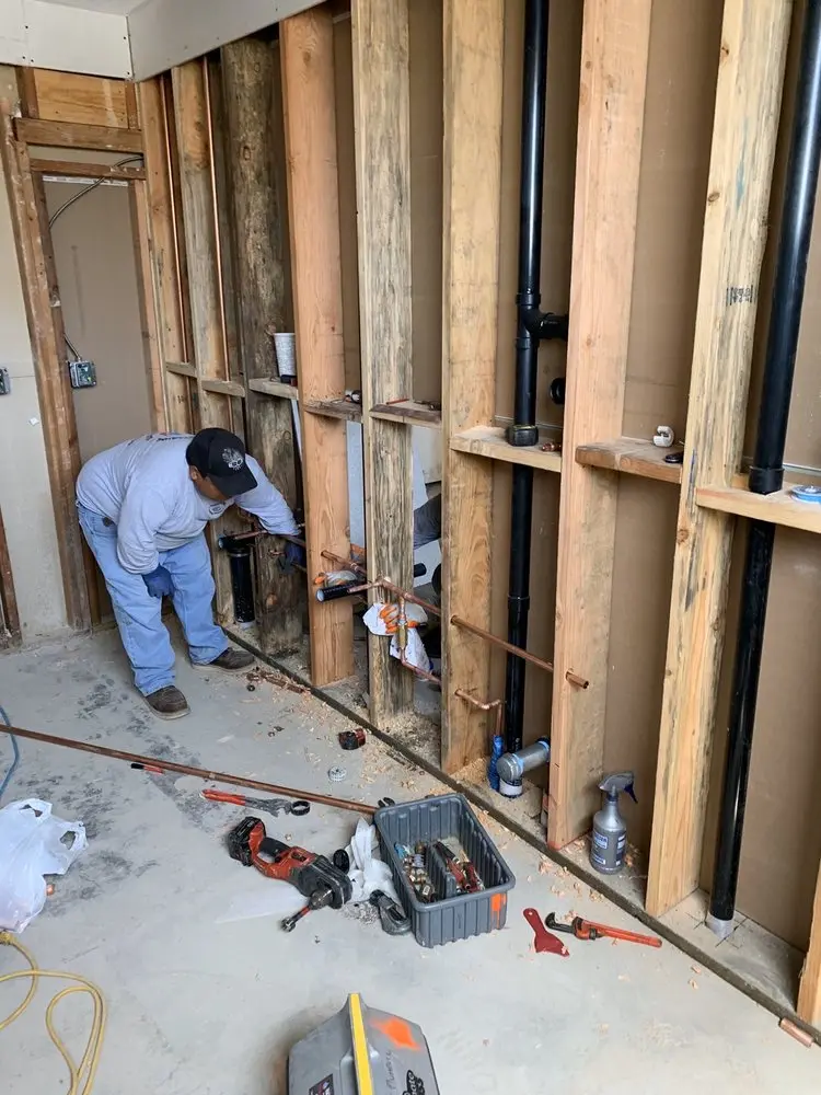 Commercial rough-in plumbing for Commercial Plumbing in Christiana
